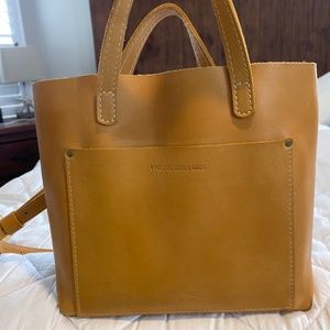 Portland Leather medium crossbody tote